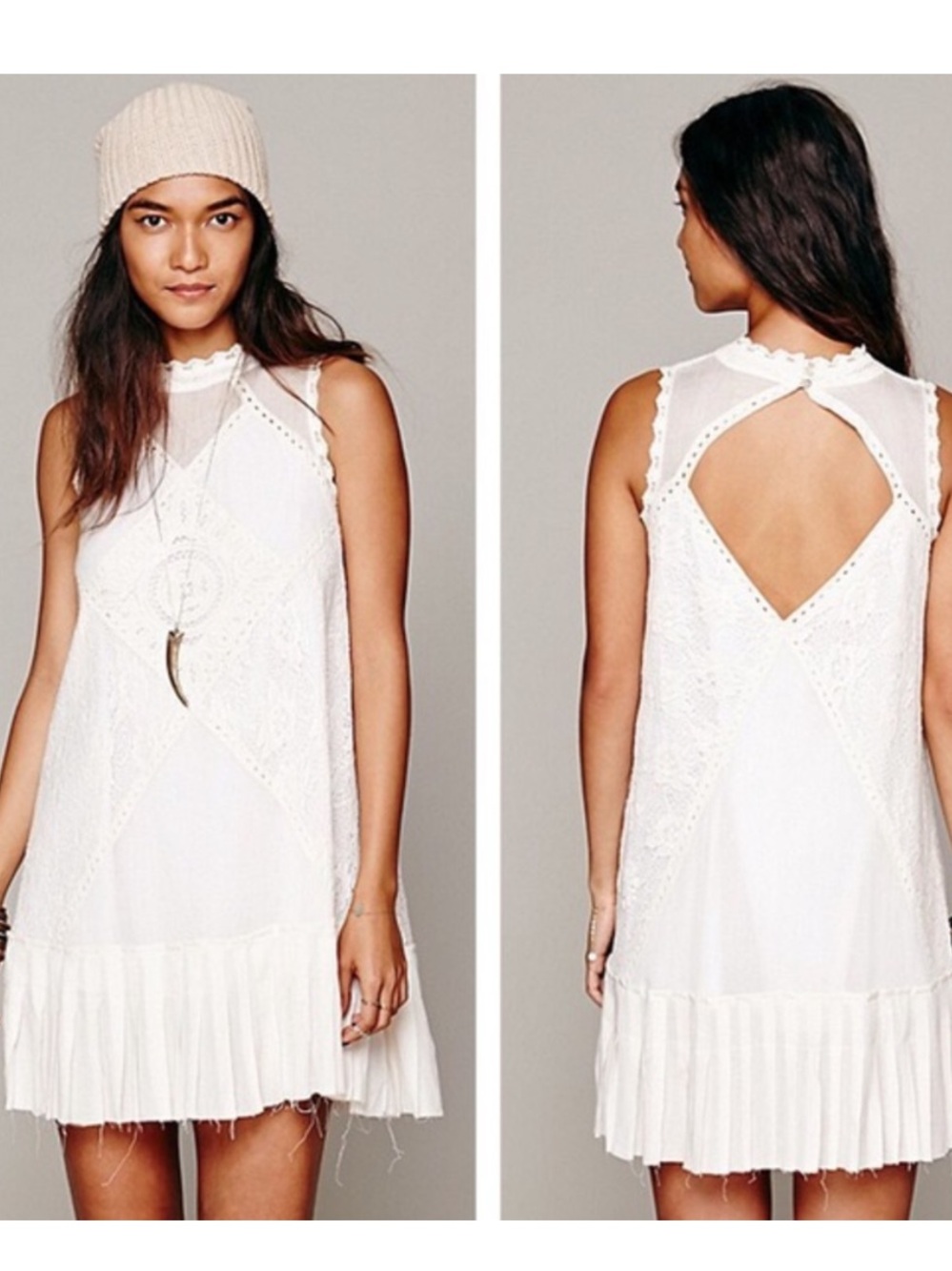 Free People Angel Lace Dress. Size: Medium. Excellent condition